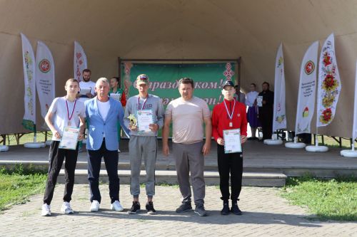 Торжественное закрытие Недели спорта в Дрожжановском районе