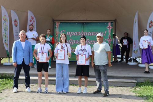 Торжественное закрытие Недели спорта в Дрожжановском районе