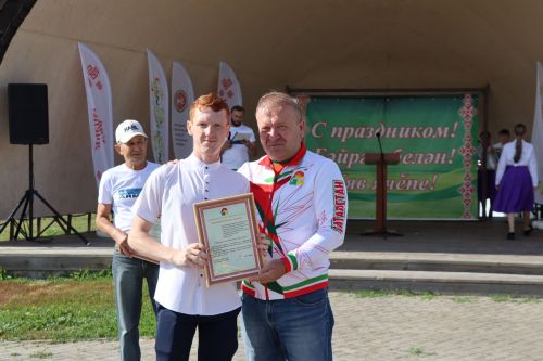 Торжественное закрытие Недели спорта в Дрожжановском районе
