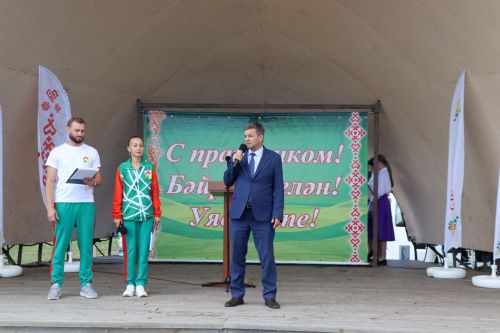 Торжественное закрытие Недели спорта в Дрожжановском районе
