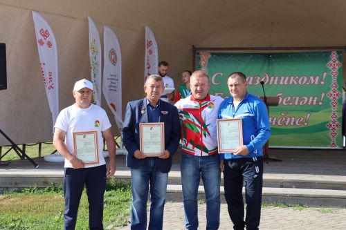 Торжественное закрытие Недели спорта в Дрожжановском районе