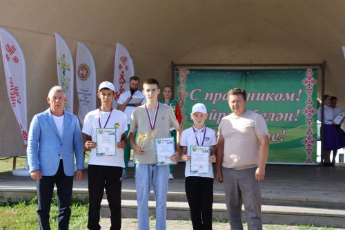 Торжественное закрытие Недели спорта в Дрожжановском районе