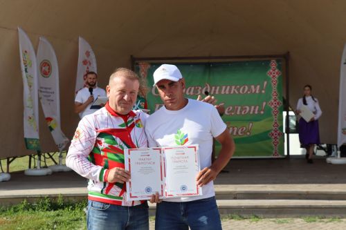 Торжественное закрытие Недели спорта в Дрожжановском районе