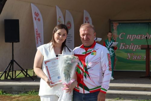Торжественное закрытие Недели спорта в Дрожжановском районе