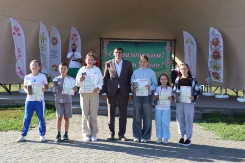 Торжественное закрытие Недели спорта в Дрожжановском районе