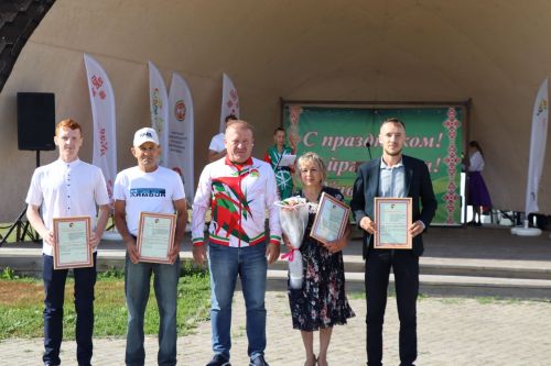 Торжественное закрытие Недели спорта в Дрожжановском районе