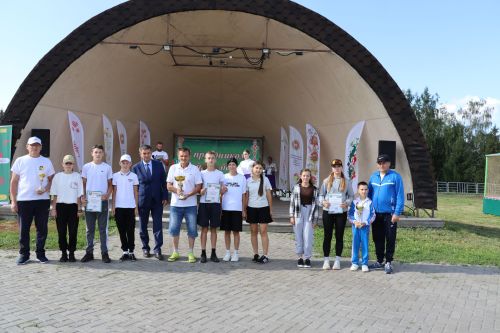 Торжественное закрытие Недели спорта в Дрожжановском районе