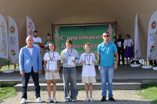 Торжественное закрытие Недели спорта в Дрожжановском районе