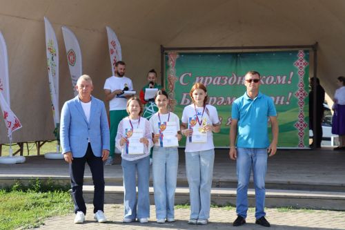 Торжественное закрытие Недели спорта в Дрожжановском районе