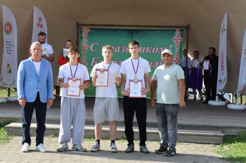 Торжественное закрытие Недели спорта в Дрожжановском районе