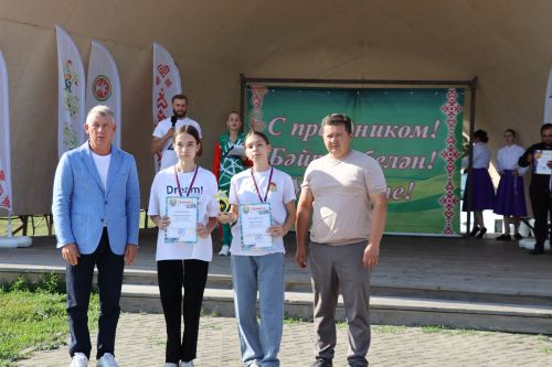 Торжественное закрытие Недели спорта в Дрожжановском районе