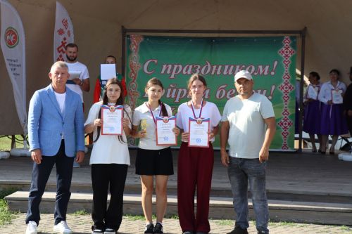Торжественное закрытие Недели спорта в Дрожжановском районе