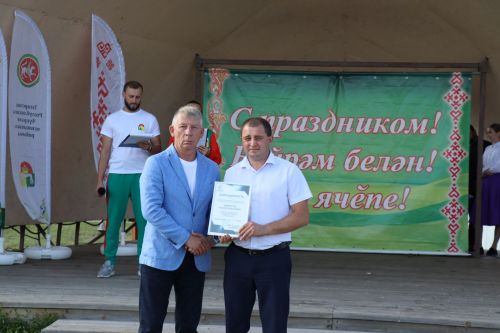 Торжественное закрытие Недели спорта в Дрожжановском районе