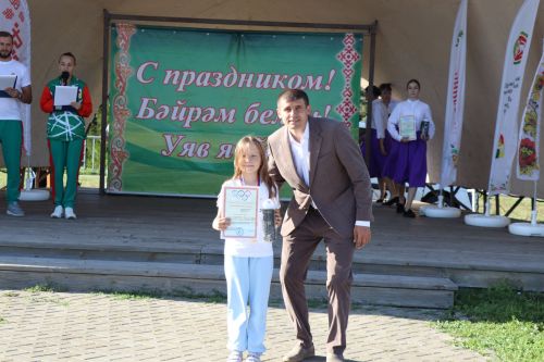Торжественное закрытие Недели спорта в Дрожжановском районе