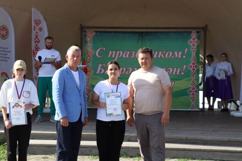 Торжественное закрытие Недели спорта в Дрожжановском районе