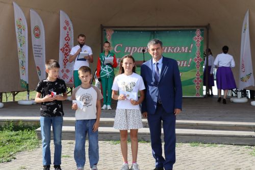 Торжественное закрытие Недели спорта в Дрожжановском районе