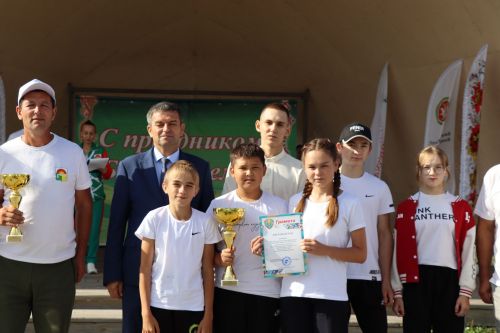 Торжественное закрытие Недели спорта в Дрожжановском районе