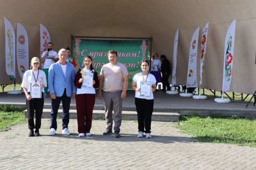 Торжественное закрытие Недели спорта в Дрожжановском районе