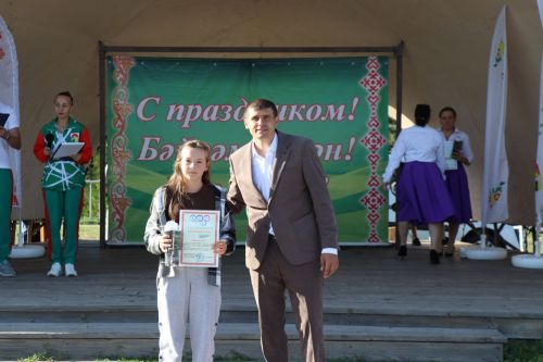 Торжественное закрытие Недели спорта в Дрожжановском районе