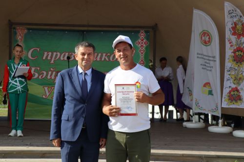 Торжественное закрытие Недели спорта в Дрожжановском районе