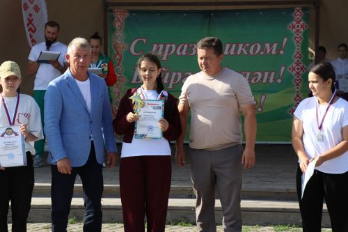 Торжественное закрытие Недели спорта в Дрожжановском районе