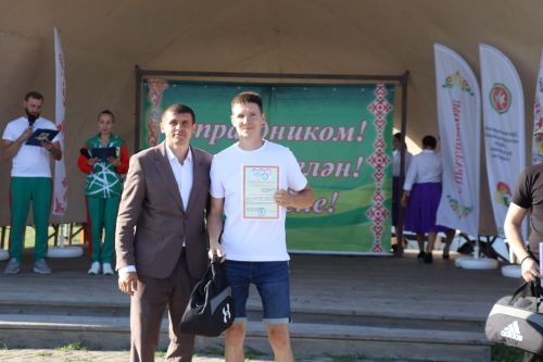 Торжественное закрытие Недели спорта в Дрожжановском районе