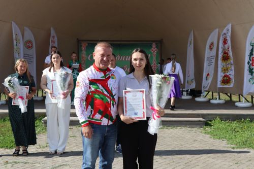 Торжественное закрытие Недели спорта в Дрожжановском районе