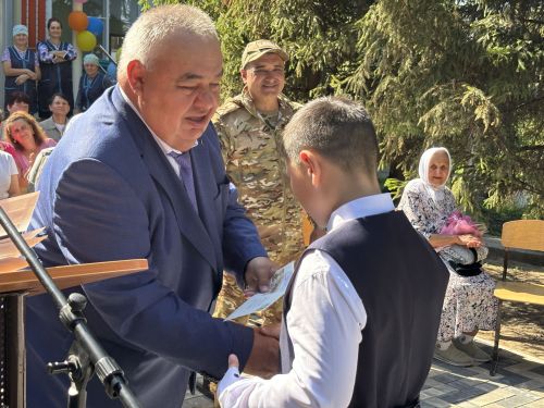 Открытие МБОУ "Малоцильнинская СОШ" в Дрожжановском районе РТ после капитального ремонта -2025