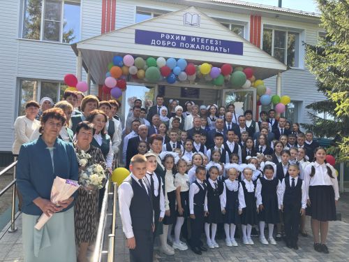 Открытие МБОУ "Малоцильнинская СОШ" в Дрожжановском районе РТ после капитального ремонта -2025