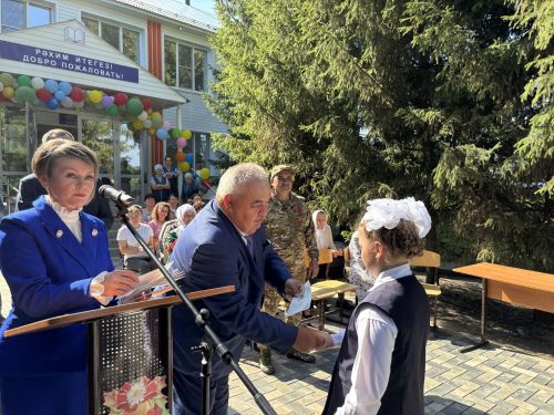 Открытие МБОУ "Малоцильнинская СОШ" в Дрожжановском районе РТ после капитального ремонта -2025