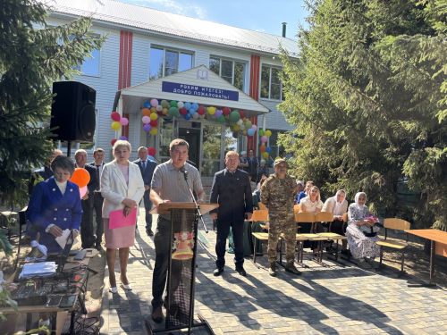 Открытие МБОУ "Малоцильнинская СОШ" в Дрожжановском районе РТ после капитального ремонта -2025