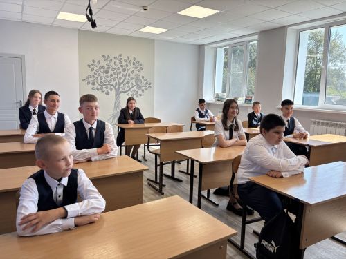 Открытие МБОУ "Малоцильнинская СОШ" в Дрожжановском районе РТ после капитального ремонта -2025