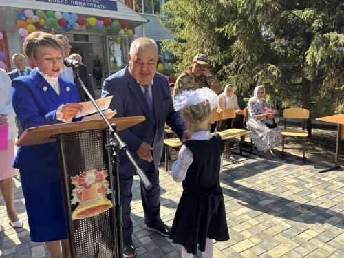 Открытие МБОУ "Малоцильнинская СОШ" в Дрожжановском районе РТ после капитального ремонта -2025