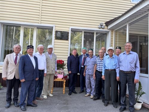 Открытие доски памяти в Большецильнинской СОШ Дрожжановского района РТ -2025