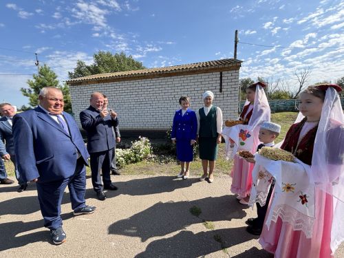 Открытие МБОУ "Малоцильнинская СОШ" в Дрожжановском районе РТ после капитального ремонта -2025