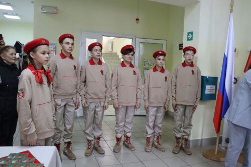 Открытие обновленного школьного музейного уголка в Новоубеевской школе-2025