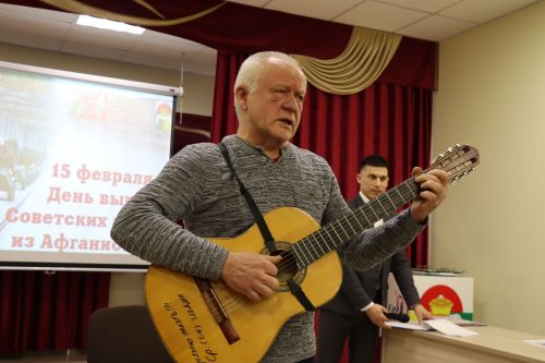 Мероприятия ко дню вывода Советских войск из Афганистана в Дрожжаном-2026