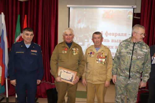 Мероприятия ко дню вывода Советских войск из Афганистана в Дрожжаном-2026