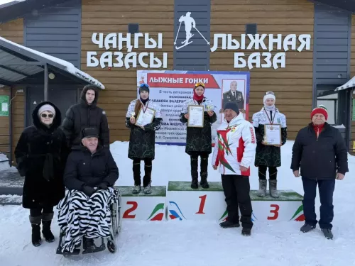 Лыжные соревнования на призы Валерия Колпакова в Дрожжановском районе-2026
