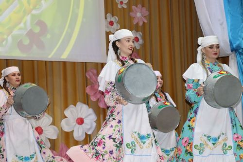 Торжественное мероприятие посвященное Международному женскому дню в Дрожжаном