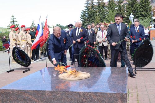81 год спустя: в Дрожжановском районе отметили великий праздник Победы