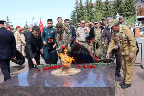 81 год спустя: в Дрожжановском районе отметили великий праздник Победы
