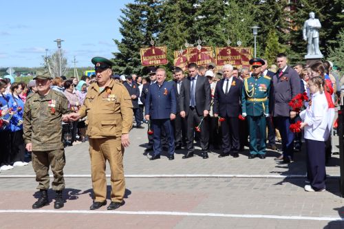 81 год спустя: в Дрожжановском районе отметили великий праздник Победы
