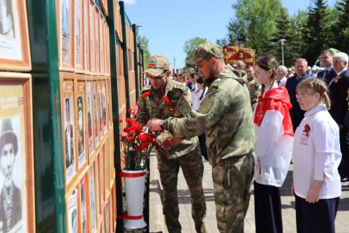 81 год спустя: в Дрожжановском районе отметили великий праздник Победы