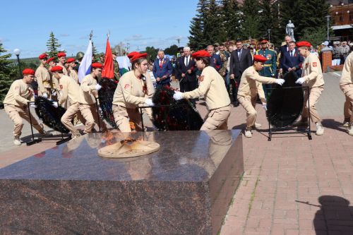 81 год спустя: в Дрожжановском районе отметили великий праздник Победы