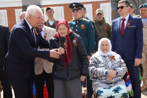 81 год спустя: в Дрожжановском районе отметили великий праздник Победы