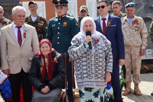 81 год спустя: в Дрожжановском районе отметили великий праздник Победы