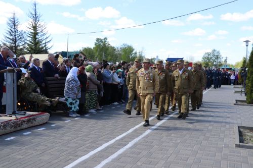 81 год спустя: в Дрожжановском районе отметили великий праздник Победы