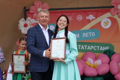 Праздник детства в Дрожжановском районе:  в парке «Чүпрәле» отметили День защиты детей