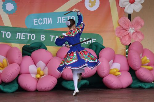 Праздник детства в Дрожжановском районе:  в парке «Чүпрәле» отметили День защиты детей